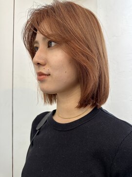 ロア インターナショナル 新宿店(LoA International) ケアブリーチ/ピンクブラウン