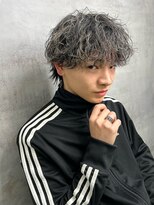 ネクスト 静岡店(NEXT)&nbsp;MEN'S HAIR/ダークアッシュ/ニュアンスパーマ/韓国マッシュ