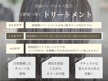 ヘアーデザイン ベルタ(Hair Design BELTA)の雰囲気（あなたの髪の状態に合ったトリートメントをご選択ください！）