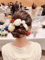 ヘアーサロン ニクス 池袋(hair Salon Nix)&nbsp;ルーズシニヨン