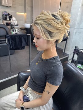 ステラ(stella) お団子ヘア