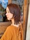 ヘア メイク リン(hair make rin)の写真/今年の秋は大人可愛い【アプリコットオレンジカラー】がおすすめ♪肌なじみの良さと透明感を演出します★