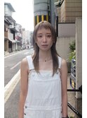 シャープなウルフスタイル