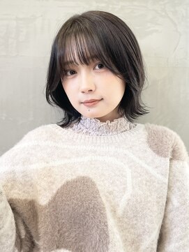 セイドット フクオカ(Say.FUKUOKA) 【レディース・大名】くびれボブ×簡単スタイリング×グレージュ