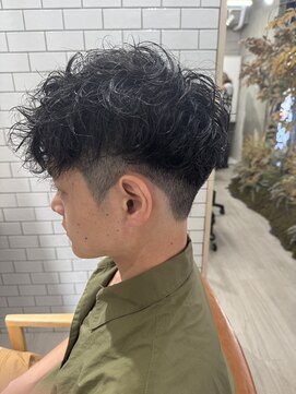 ハツ 橋本(HATSU) 前下がり◎大人スパイラルパーマ【佐藤こうや】