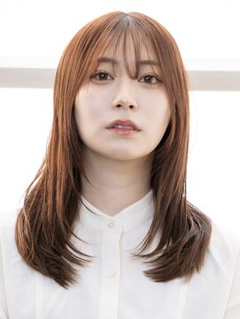 アルメリア 池袋(Arumeria) 秋カラー】チョコレートブラウンミディアムレイヤー20代30代