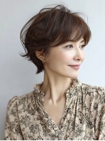 ハーツ(Heart's)&nbsp;ショート×白髪ぼかしカラー