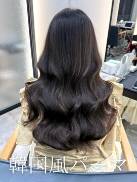 エース 梅田(ace) コテ巻き風パーマ /韓国風パーマ/デジタルパーマ/レイヤーカット