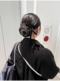 シニヨン/タイトヘア/ヘアアレンジ/お客様スタイル/アップヘア