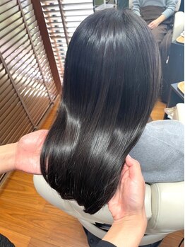 マイヘアエステ(MY HairEsthe)の写真/"パサつき/ごわつき/ハリコシ"のなさが気になる方に◎毛髪芯部から補修し、誰もが憧れる艶髪へ…*
