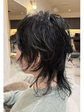 ヘアデザイン ファブロ(hair design FABRO.) 【FABRO東】ナチュラルモード濡れ感レイヤーウルフ♪