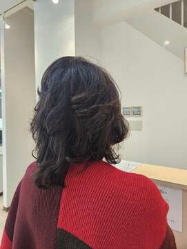 イマジン 八戸ノ里店(IMAGINE) 50代、60代、70代レイヤーボブスタイル