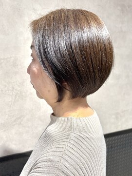 エンクス(enx) 着物ヘア/大人ガーリー/ダークアッシュ似合わせカット鶴ヶ峰YM16