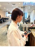 千葉駅/着物ヘア/大人ガーリー/ダークアッシュ/似合わせカット