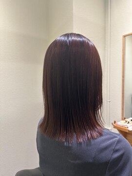 クリック(Click) ミディアムヘア/暗めカラー/グランマッシュ/北九州/小倉