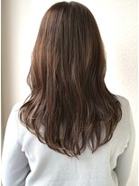 カバーヘア ブリス 戸田公園西口店(COVER HAIR bliss)&nbsp;くびれレイヤー/ミルクブラウン春カラーブリーチなしp北戸田公園