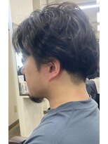 バームヘア(balm hair)&nbsp;★爽やかメンズ☆無造作ツーブロックマッシュナチュラル黒髪