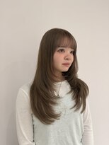 デビュー 沖縄泡瀬店(Debut) イメチェン/ピンクベージュ/アンブレカラー/前髪/沖縄市