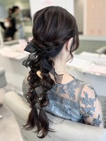 アール 横浜(R)&nbsp;【MOMO】結婚式ヘアセット/ヘアアレンジ/編み下ろし