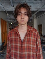 ガレージ バイ グリーン 表参道 原宿(Garage by green)&nbsp;【YUYA】ルーズシャドウセンターパートウルフ