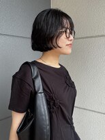 ヘアーアイストゥーレ(HAIR ICI TRE)&nbsp;リップラインボブ　ボブパーマ　ゆるっとパーマ　レイヤーボブ