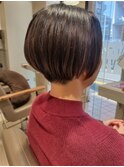 ショート 2ブロック メンズライク