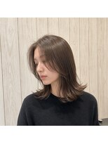 アース 西千葉店(HAIR&MAKE EARTH)&nbsp;☆透明感グレージュ☆