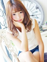 ヘア ジュレ ドゥ(hair jurer deux)&nbsp;【ヘアジュレドゥ 古居】 カワイイ前髪☆ボワふわ女子ミディ