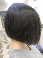 ヘアーサロンアンク(hair salon anc) 前下がりショートボブ♪