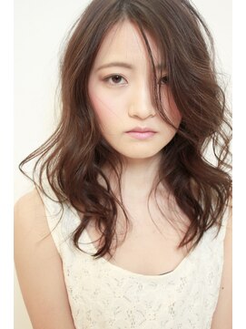 ルークス 中央林間(LOOOKS) ナチュラル×エレガント×ヴェールウェーブ×ブルージュ