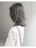 ヘアーアンドアトリエ マール(Hair&Atelier Marl)&nbsp;【Marl】アッシュベージュの無造作外ハネボブ♪