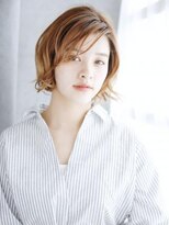 ナル 白山神社参道通り店(nalu)&nbsp;かきあげバングのゆるニュアンスカール