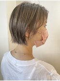 大人ハイライトグレージュ