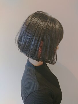 ロンドプロフィール 浦和(Lond profil) 浦和ショートヘアショートカット韓国白髪ぼかし白髪染めボブ
