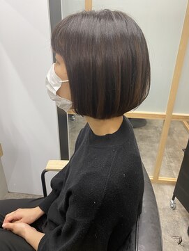 フレーム なんば店(FRAME) 切りっぱなしボブ