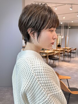ジアン バイ ミルボン NU茶屋町+(GIEN by milbon) ショート特化美容師のこだわりショート！@田中俊成