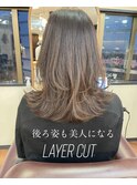 人気なくびれヘア／ウルフカットレイヤーカット／20代30代40代