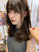 ジュール(Jule)&nbsp;【Jule】韓国風くびれ◇地毛風アッシュブラック◇20代30代　神戸