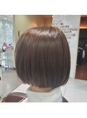 ツヤ感ショートボブ