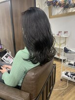 アルカナ 明治神宮前原宿(ARCANA)&nbsp;透明感カラー ダークグレー 秋カラー レイヤーカット