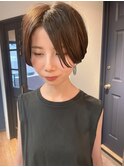 tuuli☆20代30代40代小顔ショート外ハネボブアッシュ