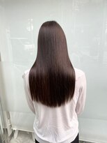 キュア 表参道(CURE)&nbsp;黒髪/グレージュカラー/ココアベージュ/ヘルシーロング[表参道]