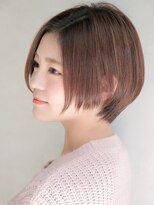 ヘアリゾート粋 新宿三丁目本店&nbsp;《前地 麻衣》綺麗めショートは横顔から　美人ひし形シルエット