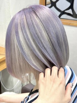 ロア 福岡天神本店(LORE) ダブルカラーベージュカラーケアブリーチカラーハイトーンカラー