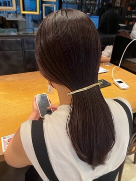 サラ 天神大名店(SARA) 【RINA】ロング×髪質改善トリートメント