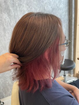 デジャヴヘアー 西千葉(Dejave hair) 【西千葉/髪質改善】超高速髪質改善×インナーカラー