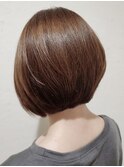 ナチュラル丸みボブ