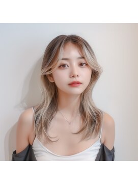 ルア モアナ バイ ヘッドライト 小田原2号店(Lua Moana by HEADLIGHT) 【Moana Lua】#韓国ヘア#韓国レイヤー#ウルフカット#ブリーチ