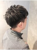 メンズ刈り上げショートスタイル