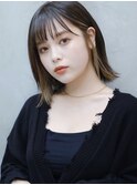 大人可愛いくびれボブ インナーボブ 新宿